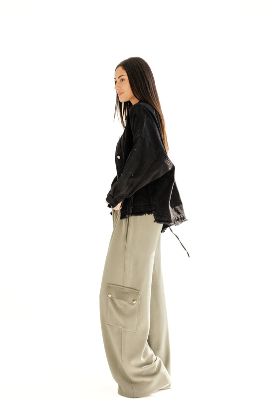 The muse denim in black (pre-order)