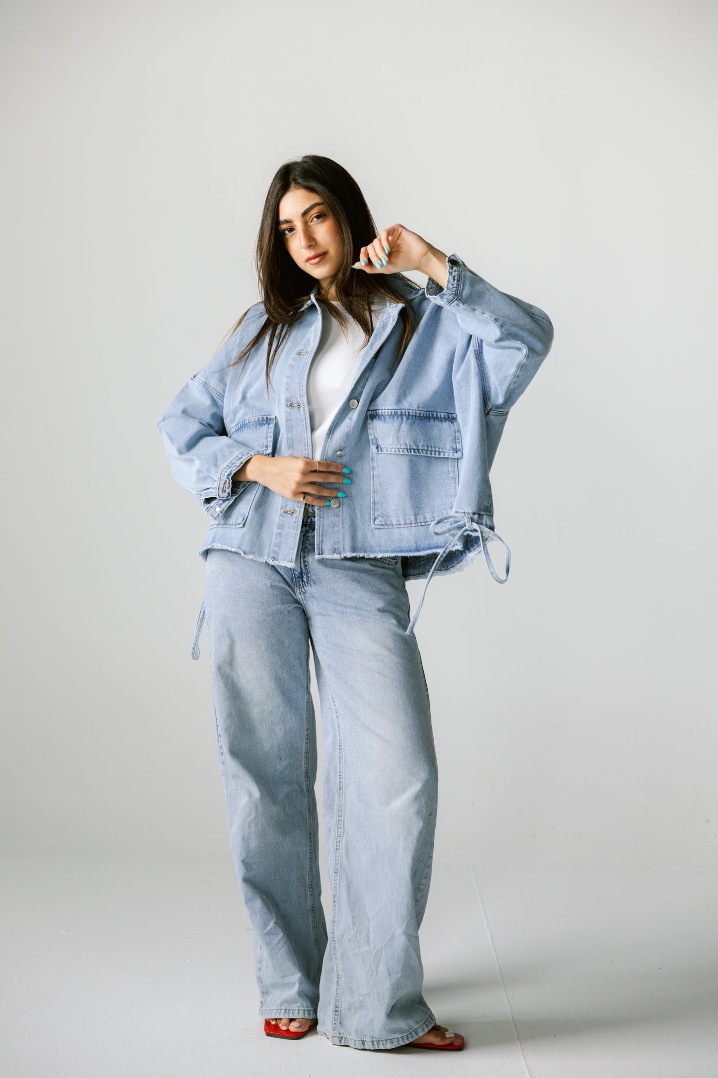 Light denim jacket