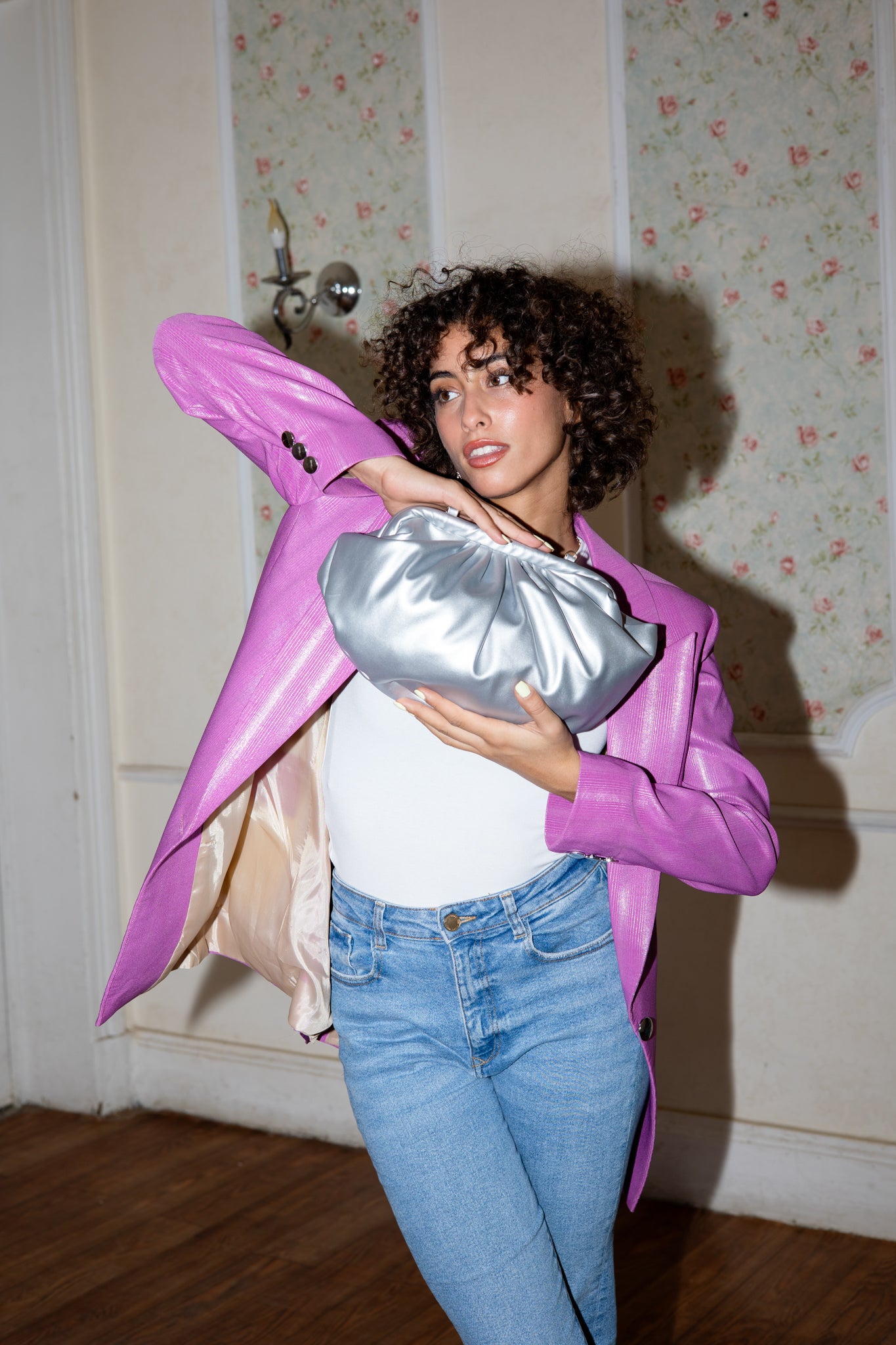 Rosa blazer in pink