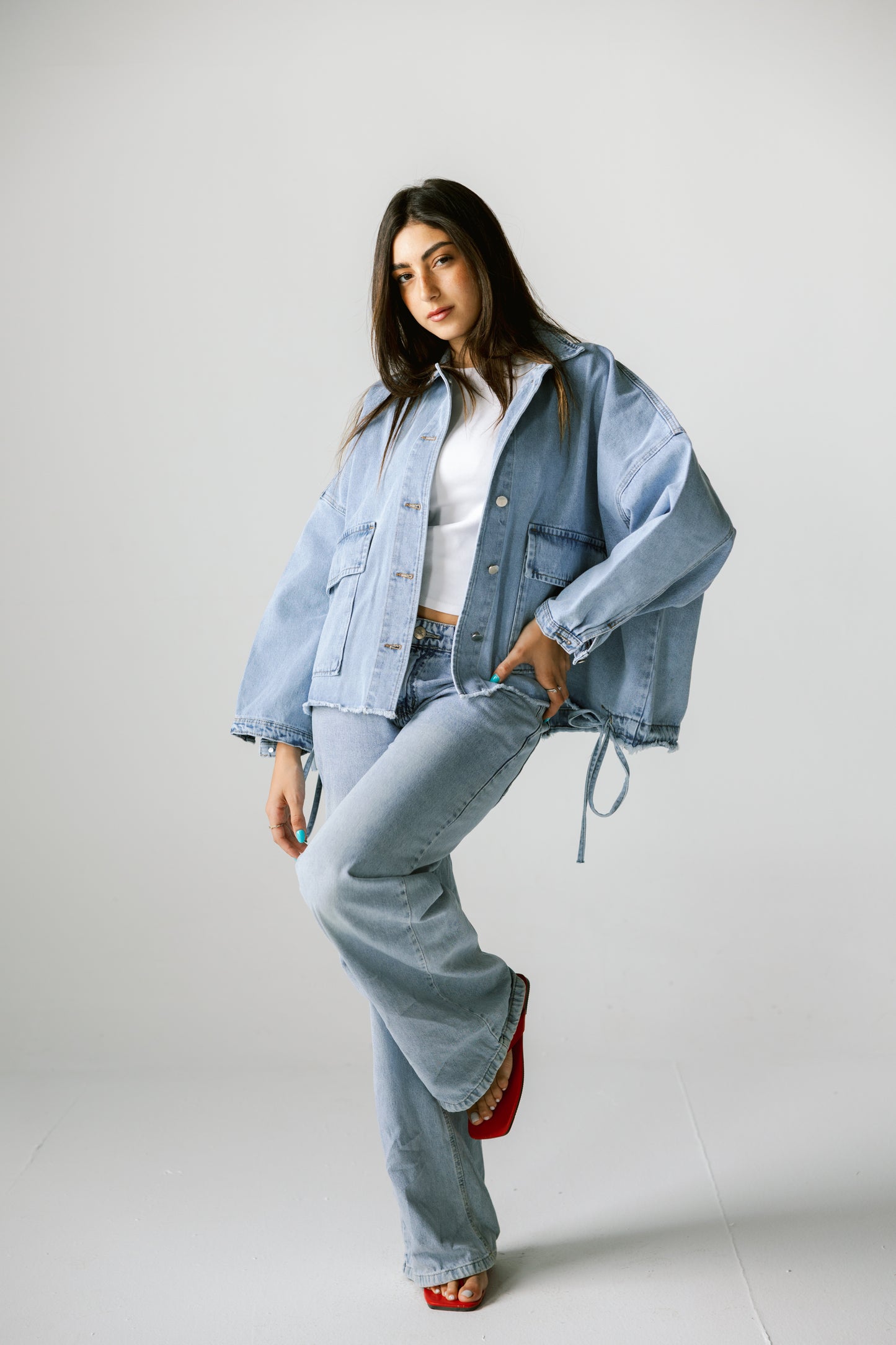 Light denim jacket