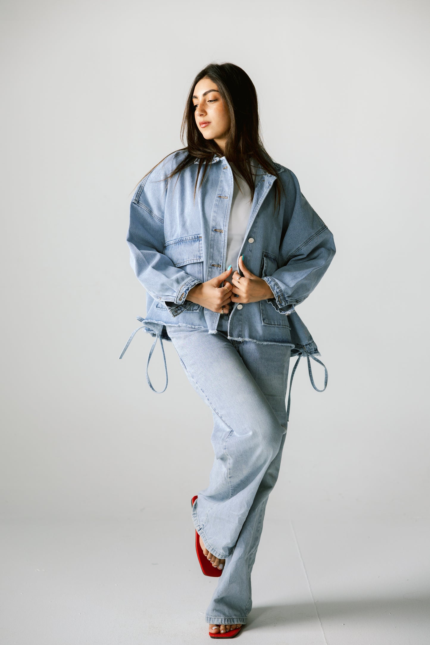 Light denim jacket
