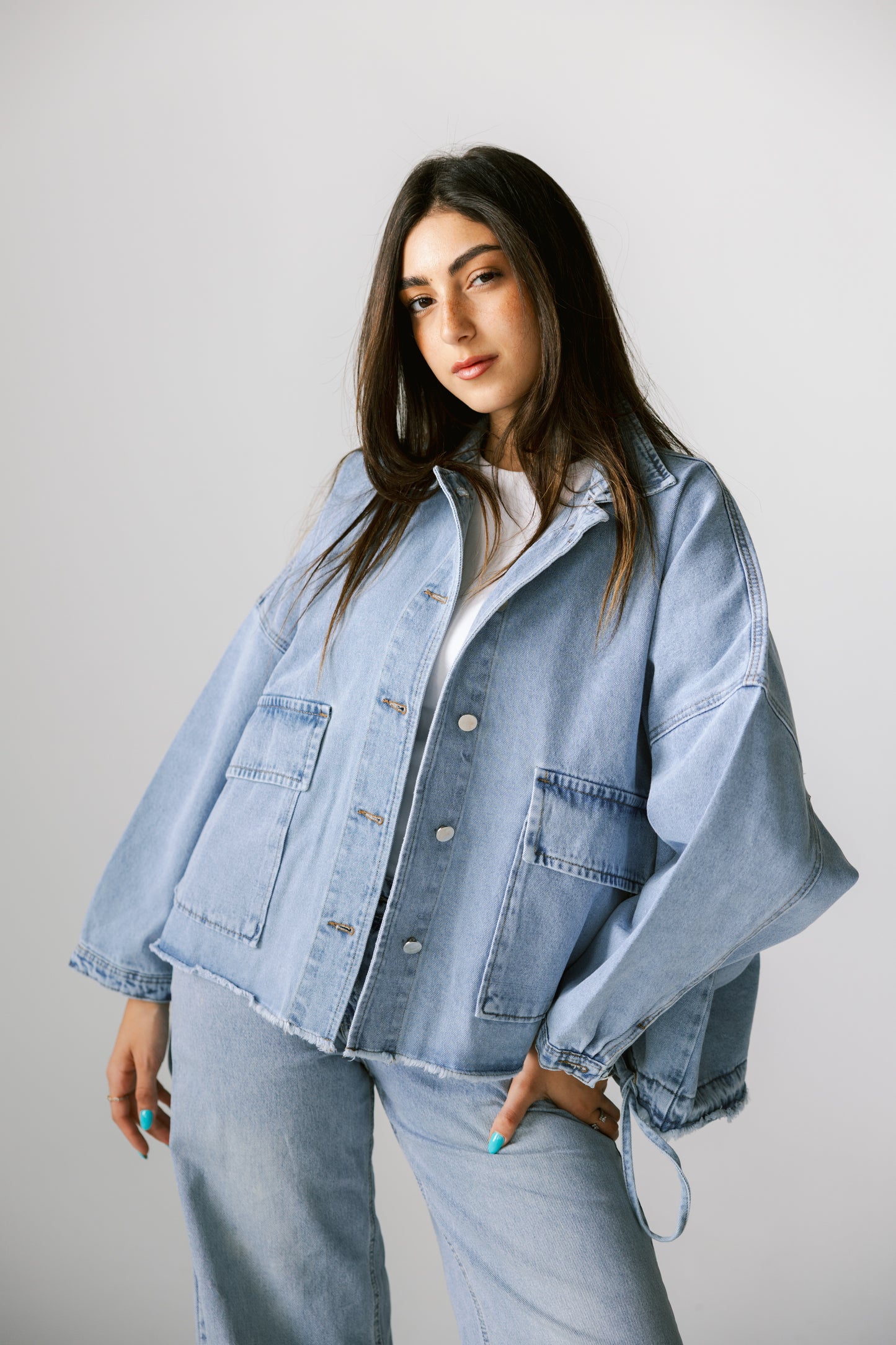 Light denim jacket