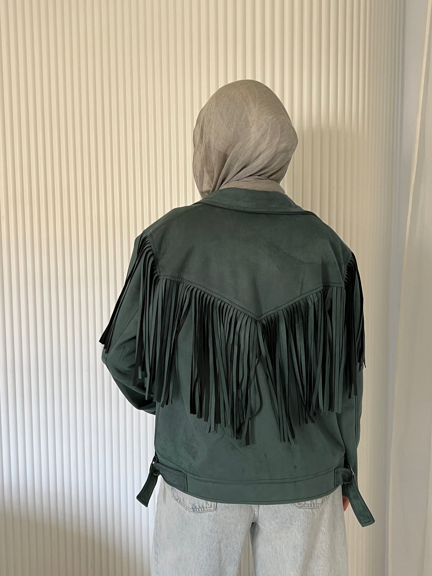 Cowboy jacket in Teal