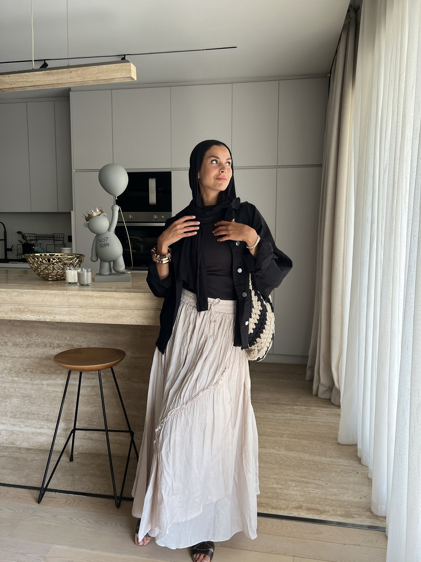 Gypsy Soul Skirt in beige