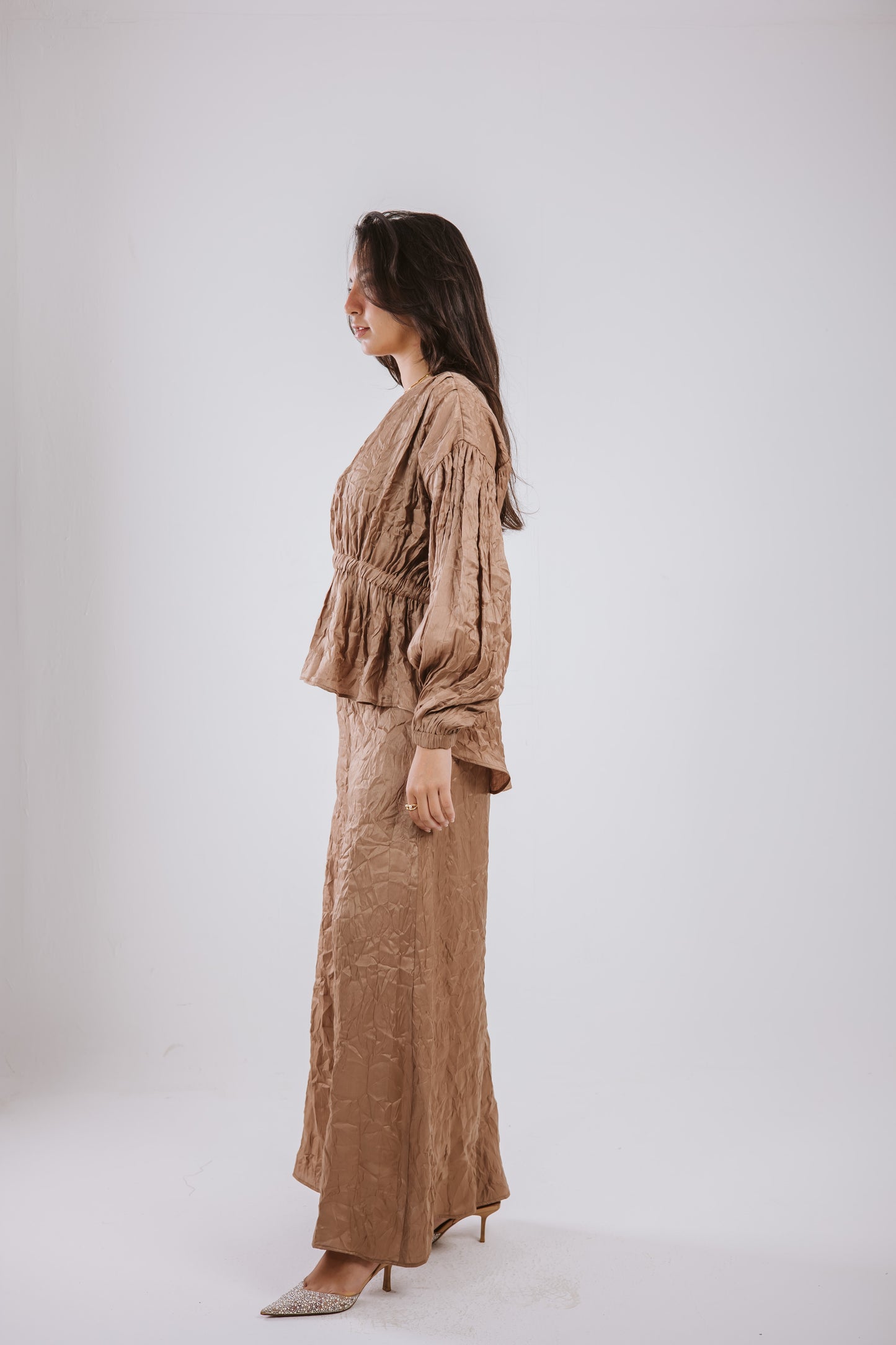 Crushed Set in Camel