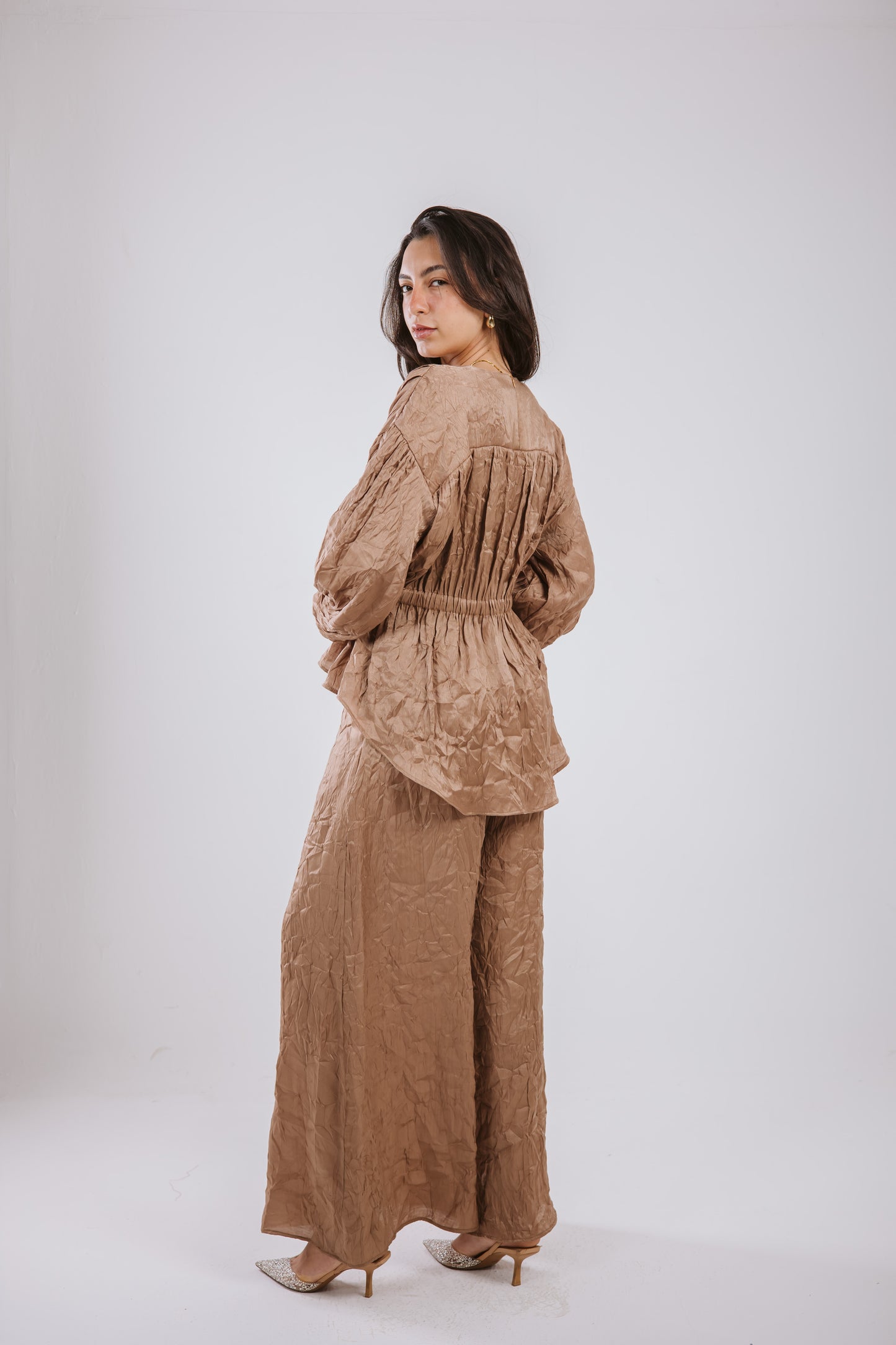 Crushed Set in Camel