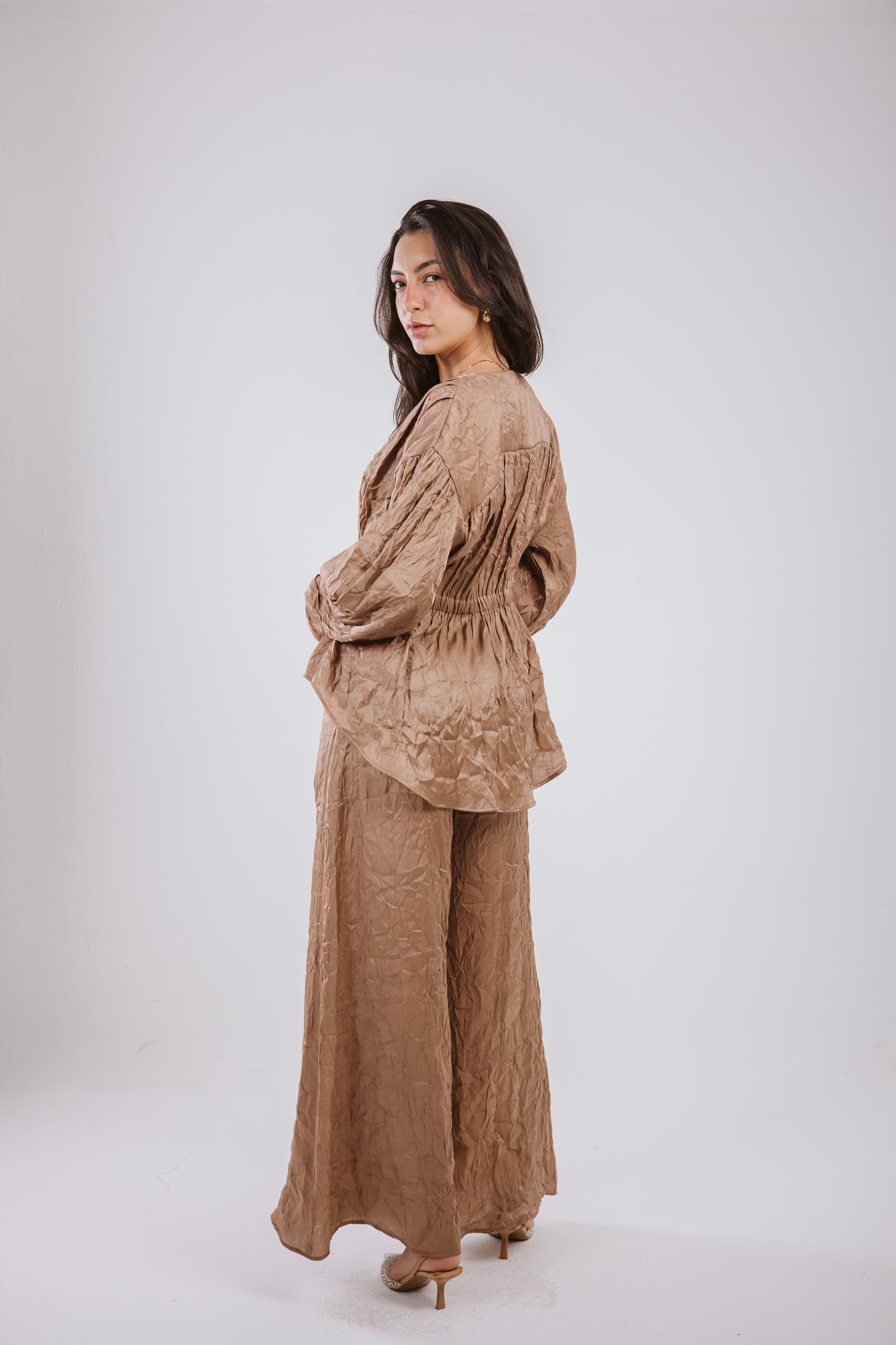 Crushed Set in Camel