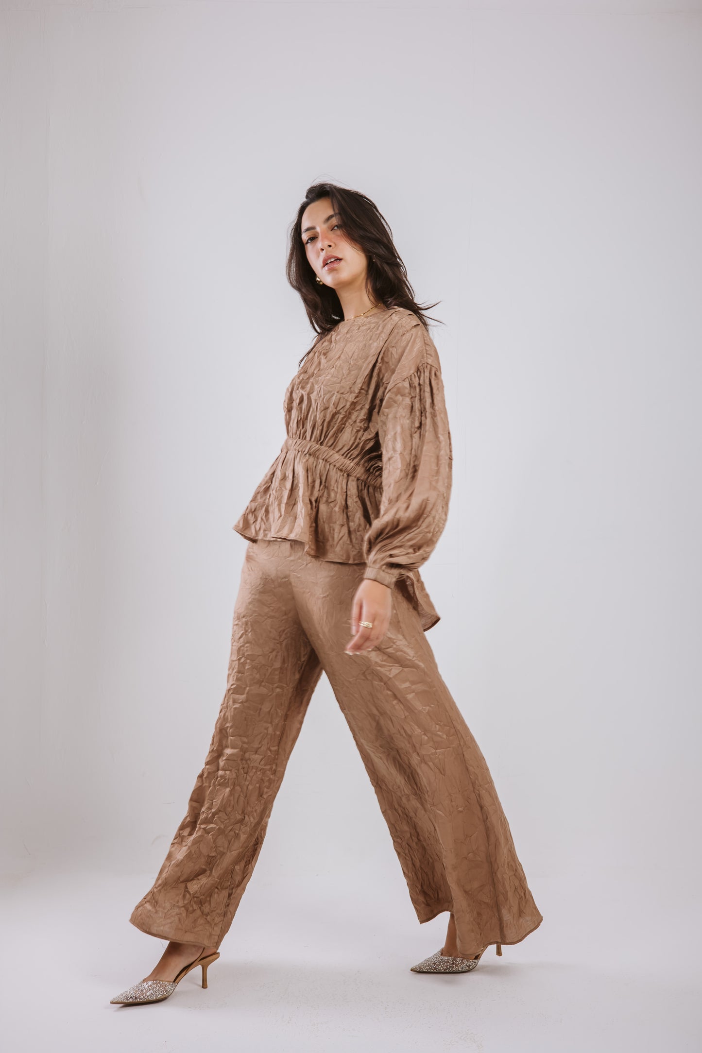 Crushed Set in Camel