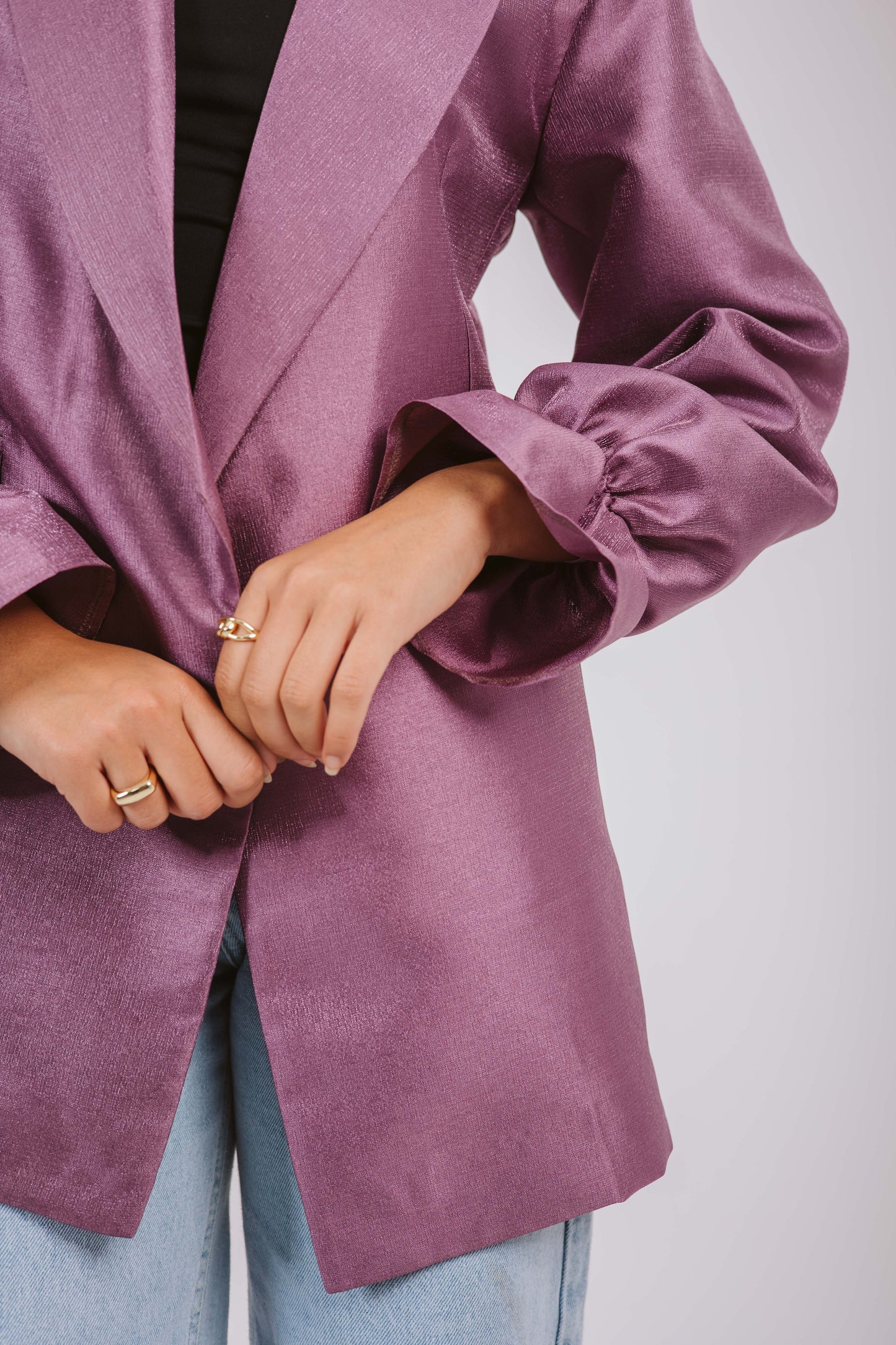 The Dazzling Blazer in Light Purple