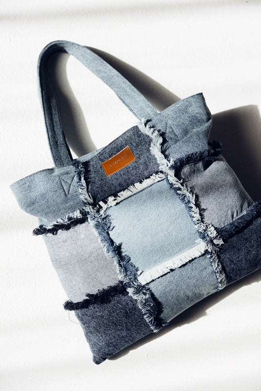 Denim Patches bag