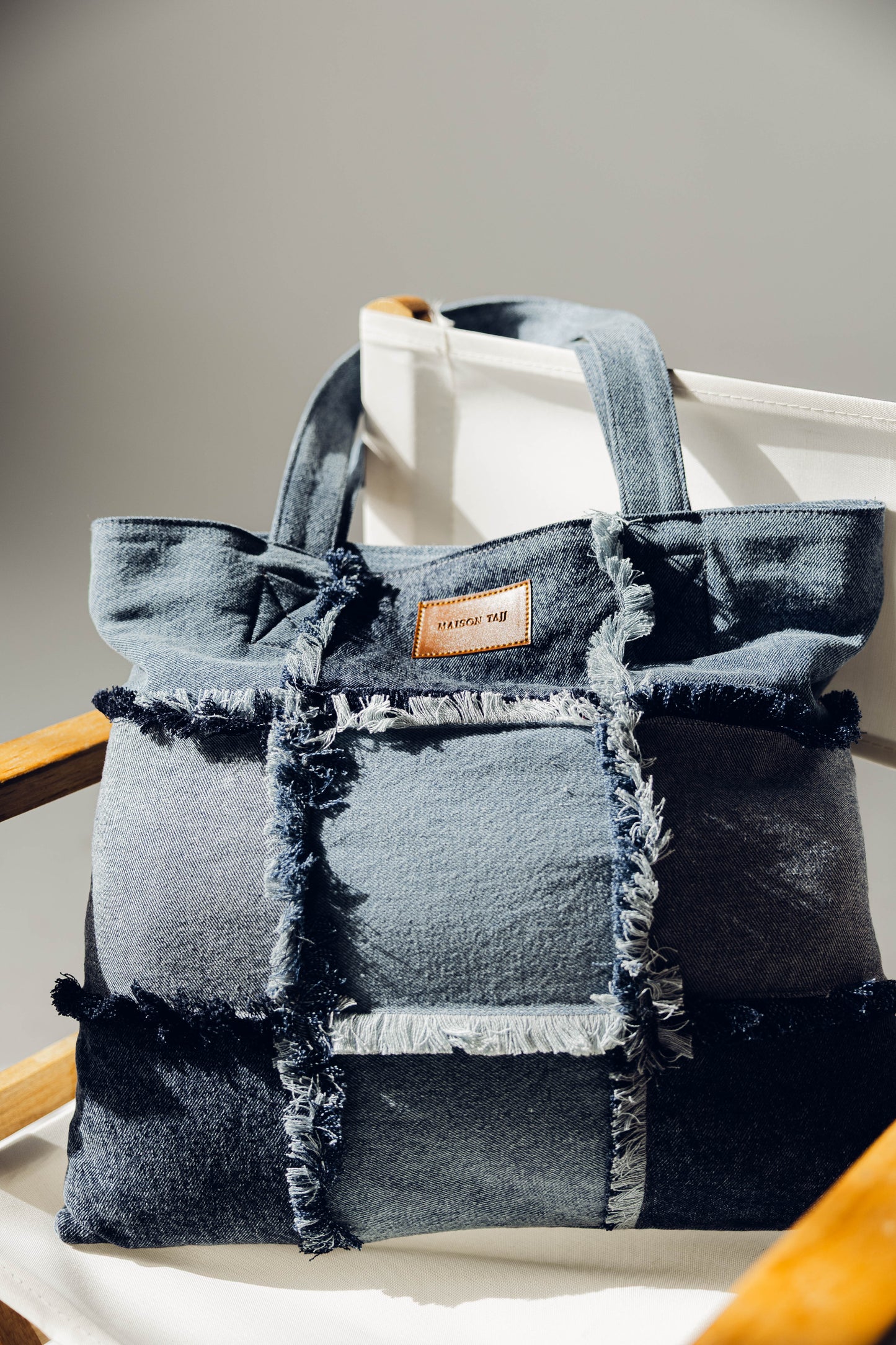 Denim Patches bag