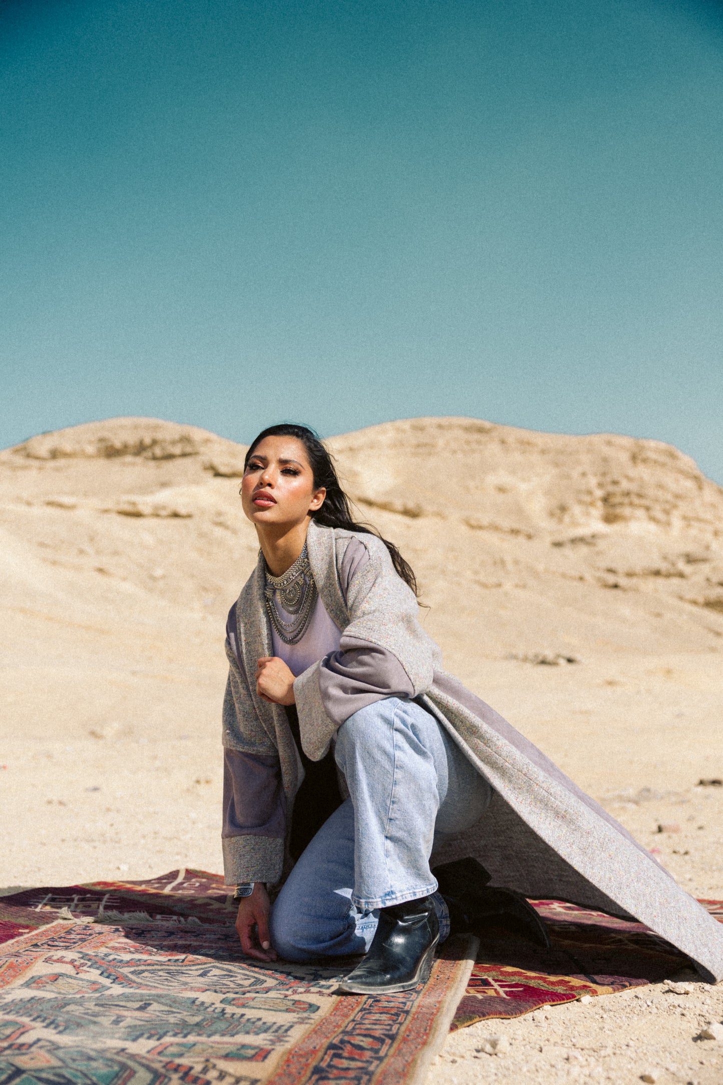 Sand & Suede Kaftan