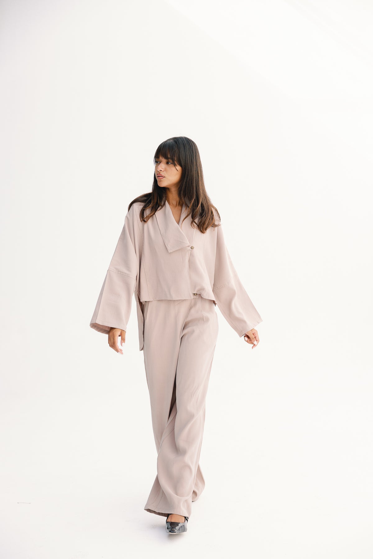 City Wrap Set in Cafe