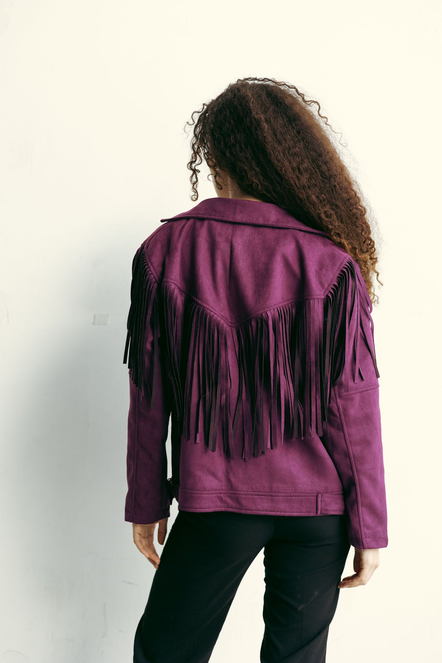 Cowboy jacket in Purple
