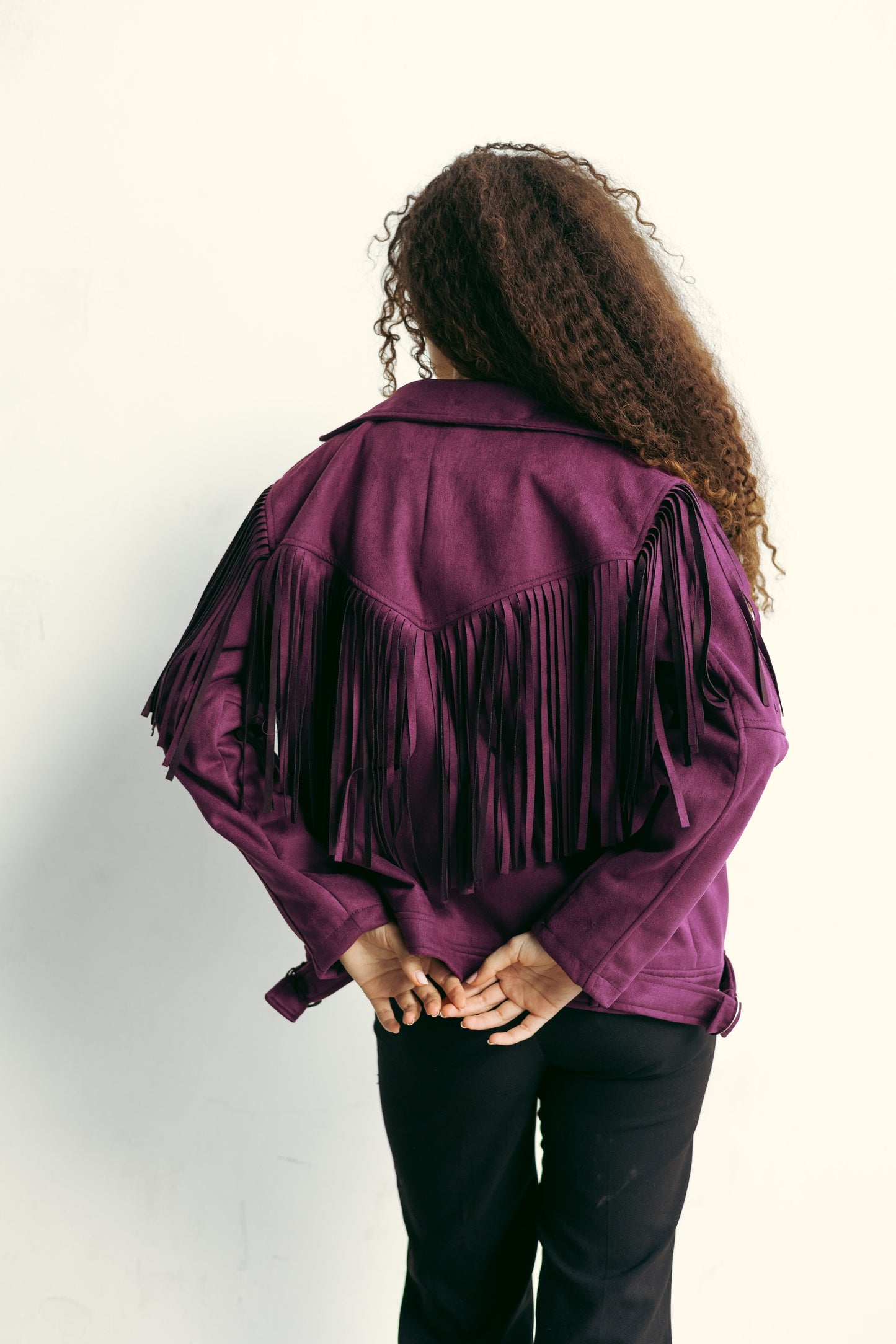 Cowboy jacket in Purple