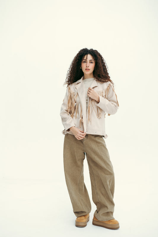 Cowboy jacket in Beige