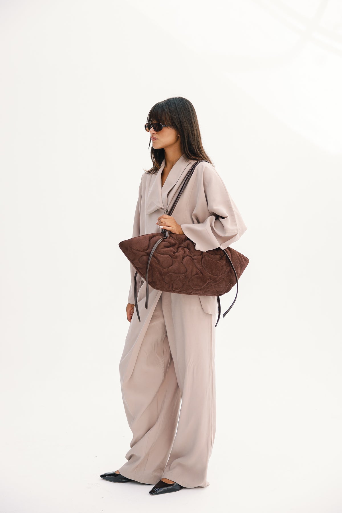 City Wrap Set in Cafe