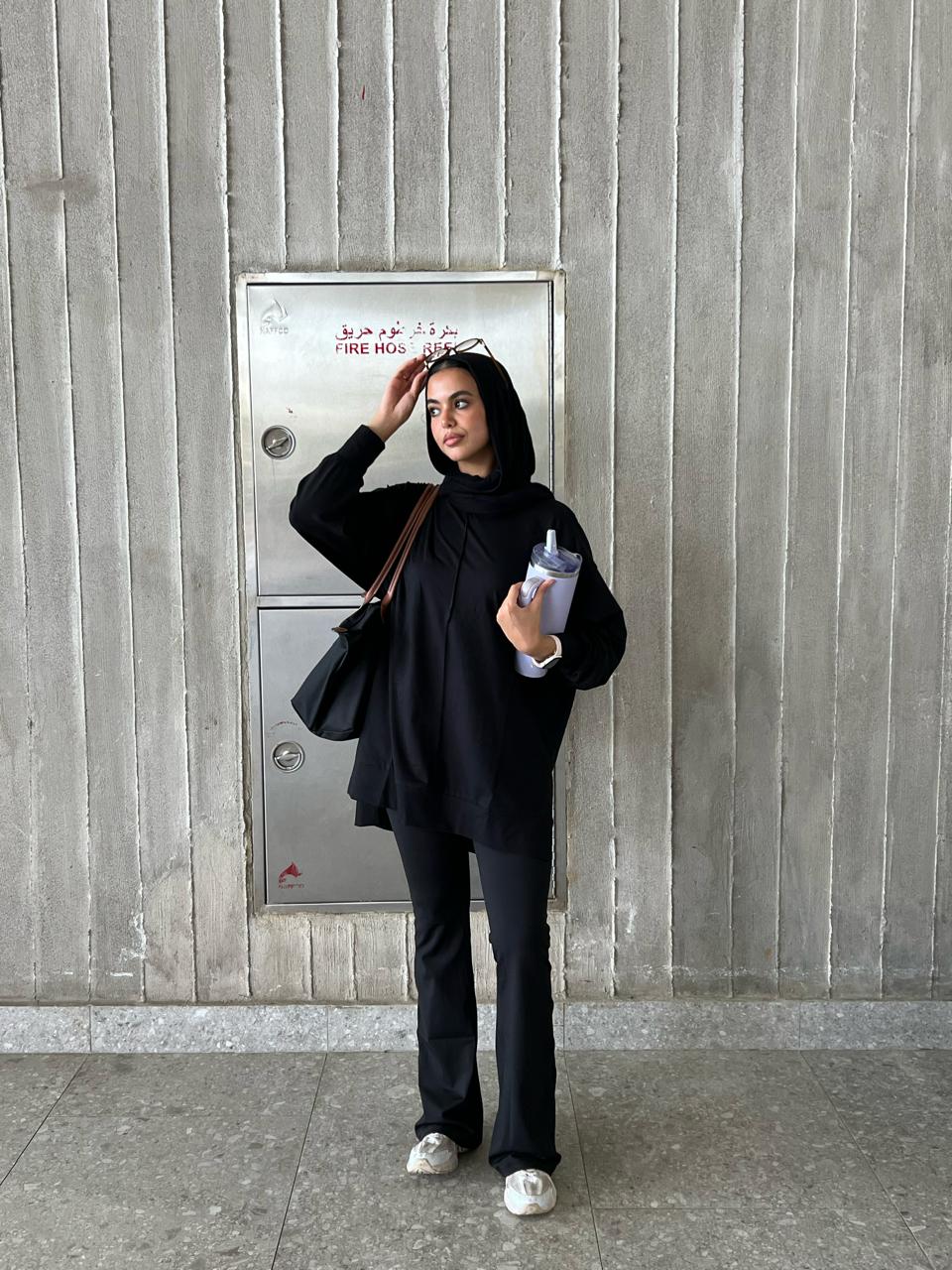 Oversized Tee in Black